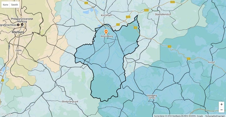 Mietspiegel Amöneburg 2023