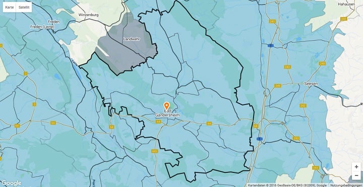 Mietspiegel Bad Gandersheim 2024