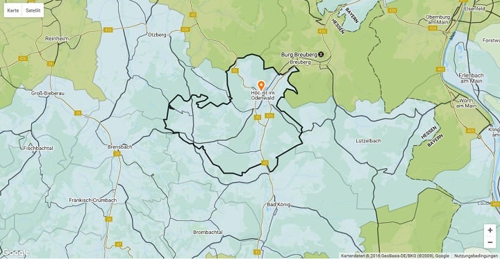 Mietspiegel Höchst im Odenwald 2024