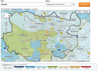 Wohnungen mieten kassel
