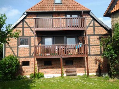 BS-Rautheim mit Blick in den Elm und gr. Garten