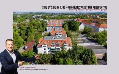 Charmantes Wohnungspaket in ruhiger Lage in Leipzig / Möckern