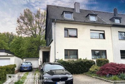 Zwei gemeinsam genutzte Wohnungen zzgl. Garage und Gartennutzung in Köln-Brück