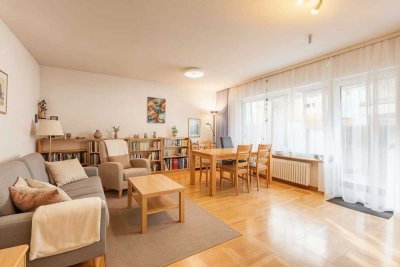 Perfekt für die große Familie: 4-Zimmer-Erdgeschoß-Wohnung direkt an der Mangfall