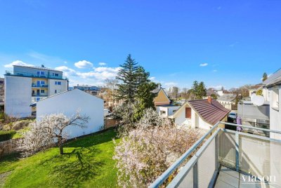 4 Zimmer I 2 Balkone I Grünblick von allen Zimmern I Garagenplatz