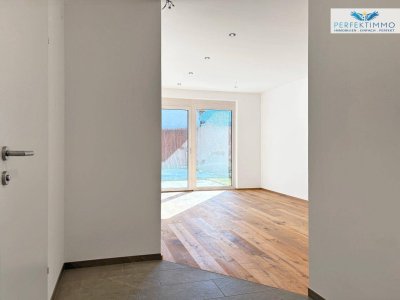 Großartige 2-Zimmer-Neubauwohnung mit Terrasse und Garten - sofort verfügbar!