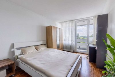 Familienwohnung mit Ausblick: 4 Zimmer, Sonnenbalkon im 6. Obergeschoss