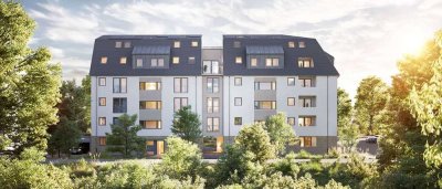 Luftig. Hell. Modern – Loft mit Loggia