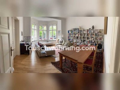 Tauschwohnung: Große Altbauwohnung mit Erker Berliner Vorstadt