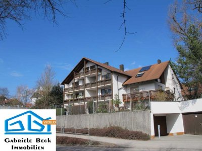 G.B.I. - Angebot: großzügiges Single Apartement Unterhaching 43 m² Wfl.  EBK Blk.