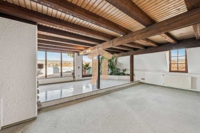 Über den Dächern von Heilbronn - Ost- sofort verfügbare Penthouse-Wohnung mit Charme