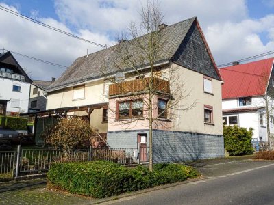 Freistehendes Einfamilienhaus mit Veranda nahe Rennerod!