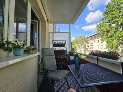 Helle 2-Zimmer Wohnung mit Balkon im 2. OG in Schönebeck (Elbe)