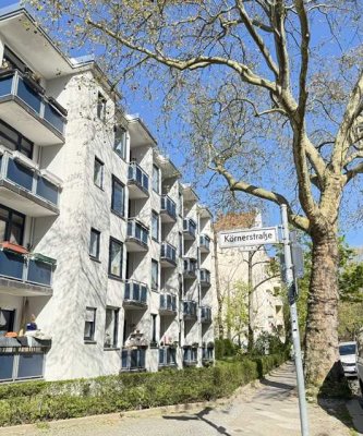 Sonnige möblierte 1-Zimmer Wohnung mit Balkon in Berlin-Steglitz