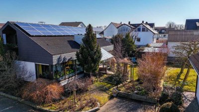 Archiktektenhaus mit Traumgarten