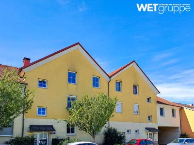 Geförderte 3-Zimmer Mietwohnung mit Kaufoption | ca. 70 m² | Dachgeschoss | Loggia