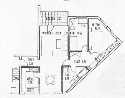 3-Zimmer-Wohnung in Gustavsburg