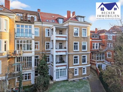 Sanierte Dachgeschosswohnung in Top-Lage - mit Garten und Zugang zur Oker
