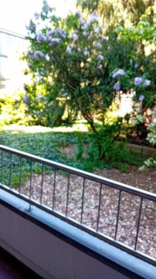 Helle geräumige Einzimmerwohnung mit Balkon