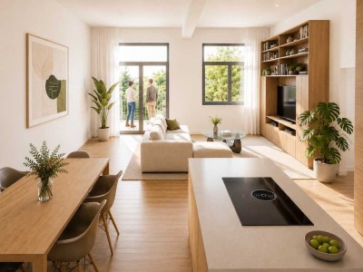 Wohnung 8 - Springer Höfe, modernes Wohnen mit urbanem Loftcharakter