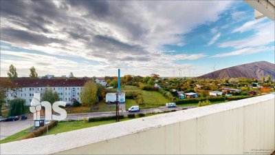PROVISIONSFREI: Kompakte 2-Zimmer-Wohnung in Teutschenthal – mit Balkon & Stellplatz