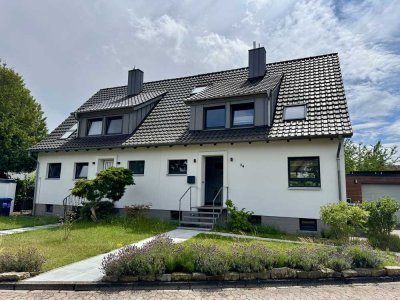 modernes möbliertes Einfamilienhaus in Braunschweig Querum- Blumenviertel mit großem Südgarten