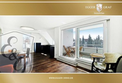 Stilvolle Maisonettewohnung mit besonderem Wohnambiente und sonnigem Balkon