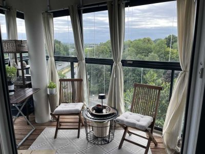 Nachmieter gesucht: 1-Zimmer-Wohnung mit Wintergarten und Einbauküche in Dortmund
