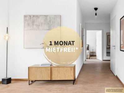 Erstbezug: helle 3-Zimmer-Wohnung mit Loggia!