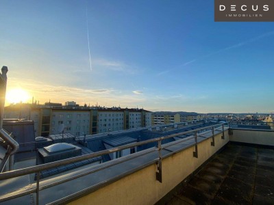 3 ZIMMER | KLIMATISIERTE DACHGESCHOSSWOHNUNG | 2 TERRASSEN | AB SOFORT VERFÜGBAR