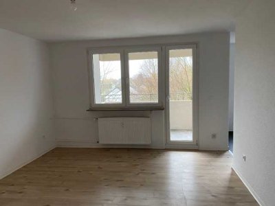 *Frisch renovierte 3-Zimmerwohnung mit Balkon und toller Aussicht*
