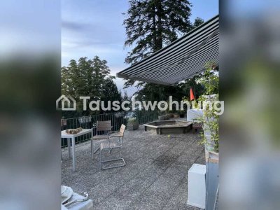Tauschwohnung: Bieten 3 Zi und 40qm Terrasse / Suchen 4 - 5 Zimmer