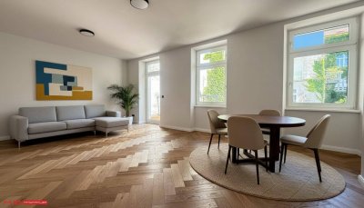 100% GRÜNBLICK - BALKONERSTBEZUG 2025 - RESTAURIERTES STILHAUS - RUHELAGE