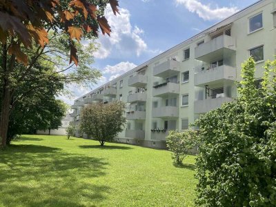 Gepflegte 2-Zimmer-Wohnung mit Balkon und TG-Stellplatz-Leerstand