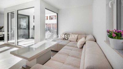 Lichtdurchflutete 3,5-Zimmer-Wohnung mit hochwertiger Ausstattung und TG-Stellplatz in Möttlingen