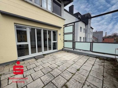 Helle 2-Zimmer-Maisonette-Wohnung nahe Wertachbrücke