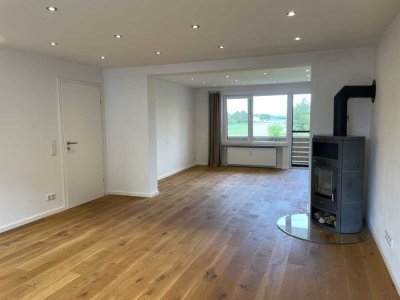 Sanierte 3-Zimmer Wohnung mit großem Balkon in Feldrandlage direkt an der Modau