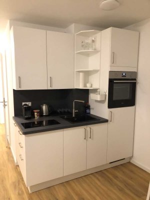 Moderne, möblierte  1-Zimmer Neubauwohnung im 4. OG in Hamburg-Bramfeld
