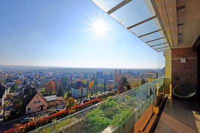Traumhafte 3-Zimmer-Wohnung mit Loggia, Tiefgarage &amp; Penthouse-Feeling über den Dächern von Linz
