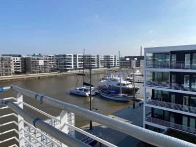 Seltene Gelegenheit! Neubau - 2-Zimmer Wohnung mit Balkon im 4. OG Am Neuen Hafen in Bremerhaven