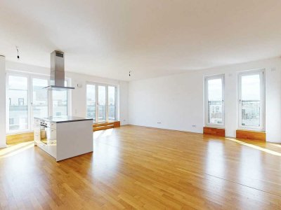 Moderne 3-Zimmer-Wohnung mit Dachterrasse