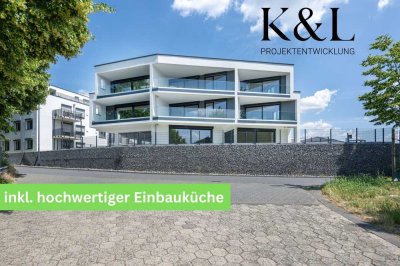 Exklusive Mietwohnung mit Rheinblick und Einbauküche