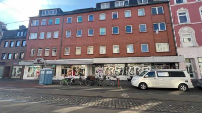 Vermietete Eigentumswohnung mit zwei Balkonen im Bremer Szeneviertel