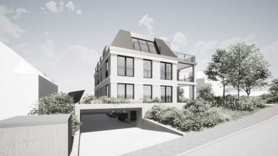 Schlossberg Neubau Mehrfamilienhaus - Projektiertes Baugrundstück