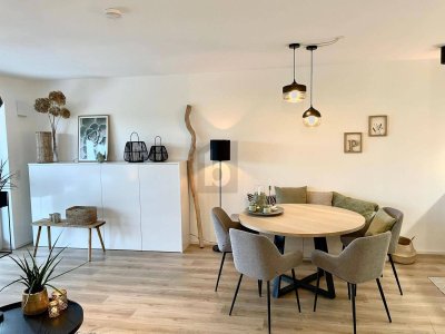 MODERN, MÖBLIERT, SOFORT EINZIEHEN ? HOCHWERTIGE GARTENWOHNUNG