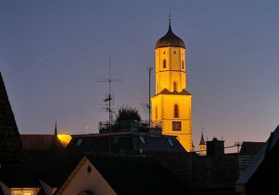 Großzügiges Terrassen-Appartement mit Kirchturmblick im Herzen von Biberach/Riss