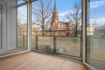 Sanierte 2-Zimmer-Wohnung mit neuer Einbauküche