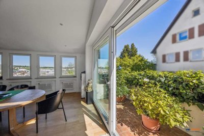 Gepflegte DHH in Toplage von S-Feuerbach mit zwei Wohneinheiten, Garten & Garage