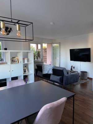 Helle 1-Zimmer-Wohnung mit Terrasse & Einbauküche in ruhiger Lage von Leinfelden-Echterdingen