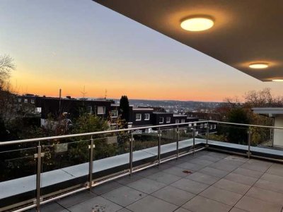 Exklusives Penthouse mit großer Dachterrasse und Blick über Barmen - direkt vom Eigentümer